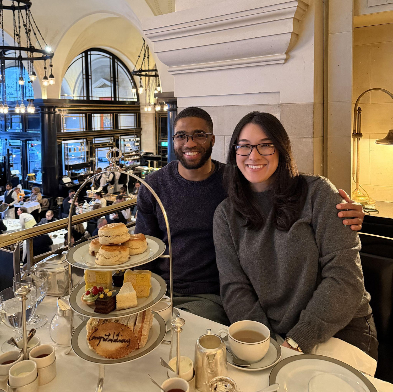 Afternoon Tea at the Wolesley... Thank you Michael Hanton for the recommendation