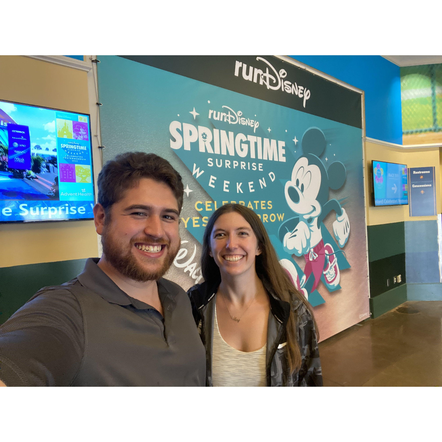 April 2022, EJ comes to Kelsey's 10 mile RunDisney race! Little did he know then that he would eventually be running a RunDisney race in the future!
