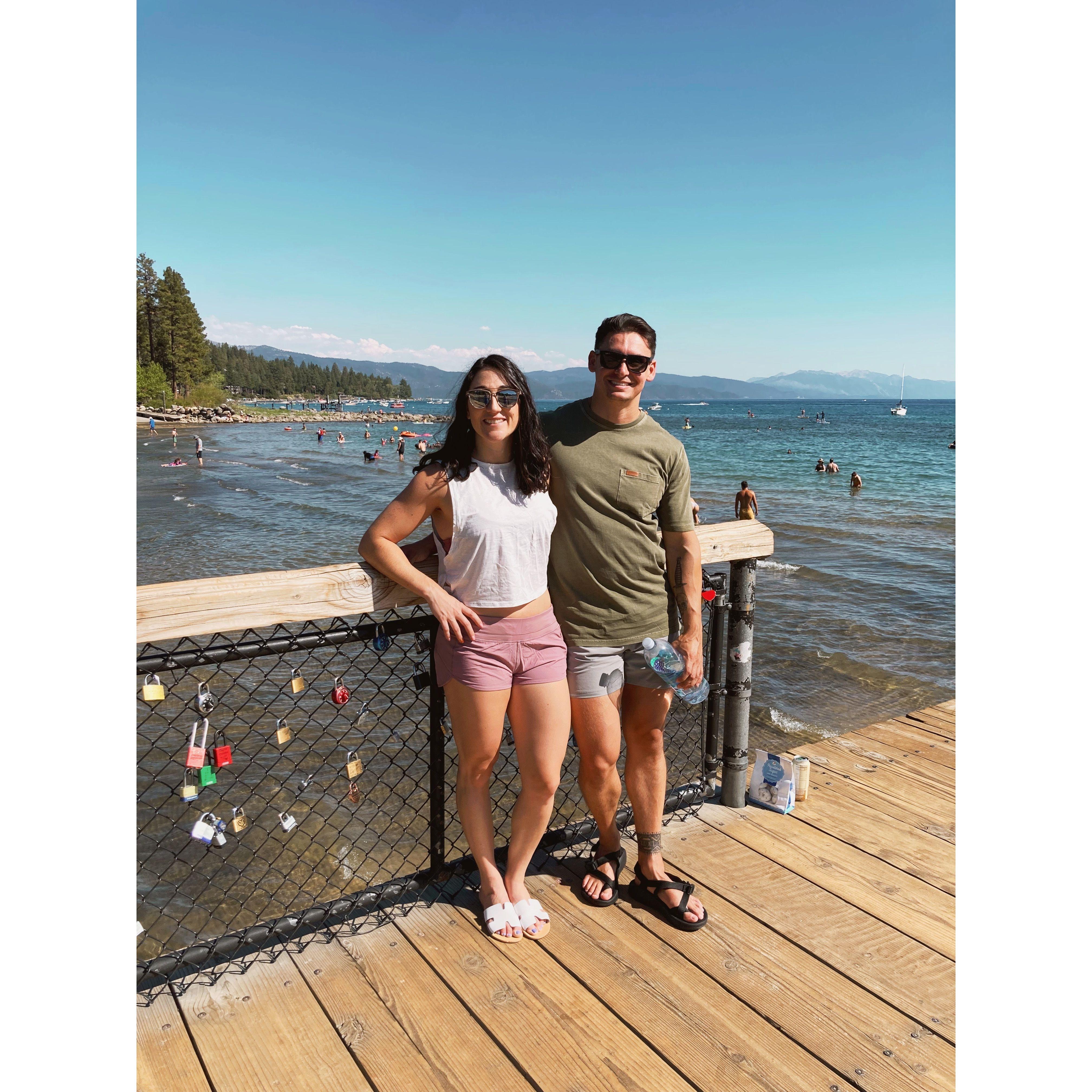 We went to California and Lake Tahoe to visit Nic's family August 2021. This was Christina's first time on the west coast!