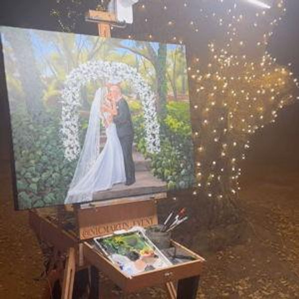 Live Wedding Painter