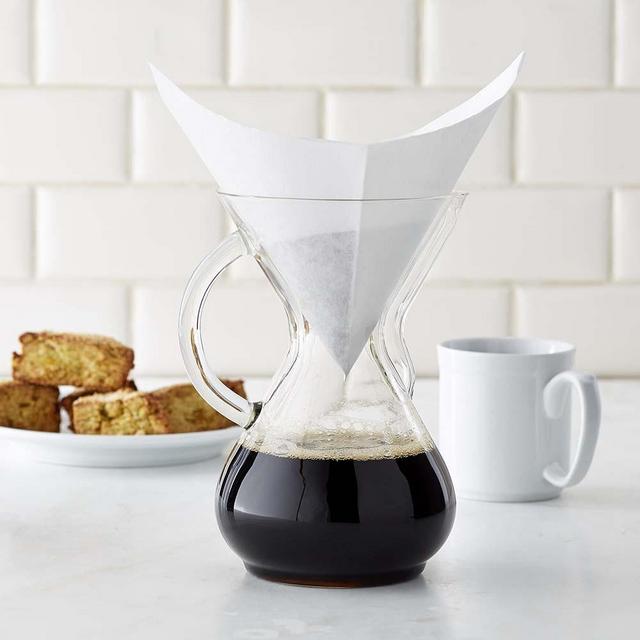 Chemex® 6-Cup Pour-Over Glass Handle Coffee Maker