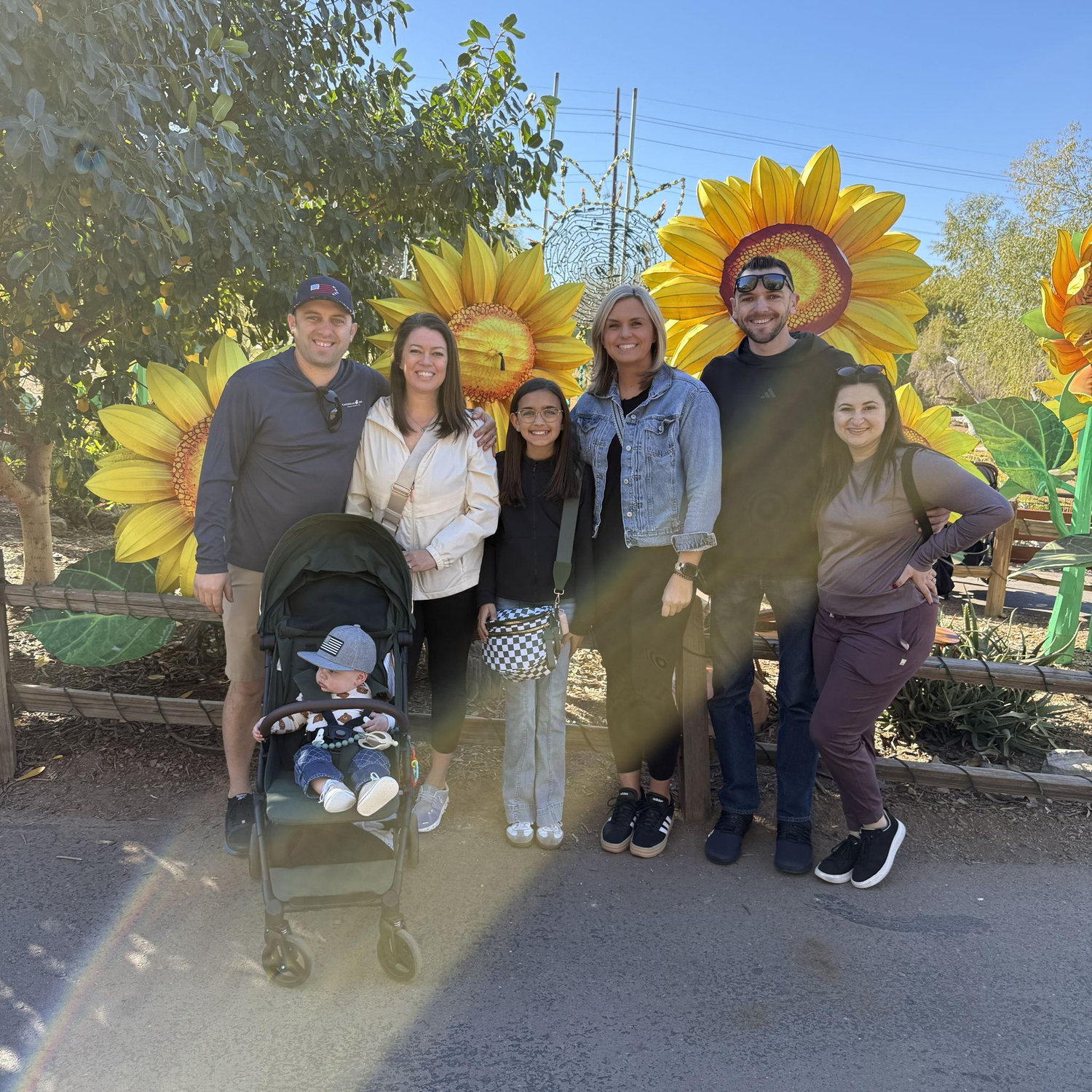 Phoenix Zoo with Kevin's siblings