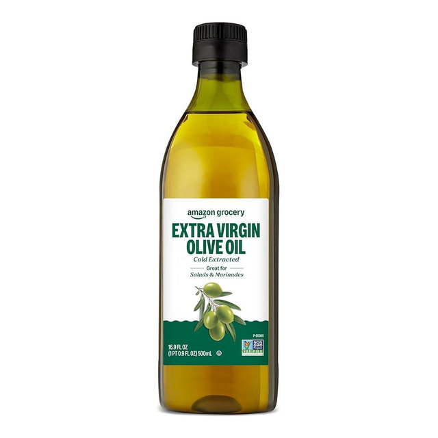 Amazon Grocery, Extra Virgin Olive Oil, 16.9 Fl Oz (Previously Amazon Fresh, Packaging May Vary)
