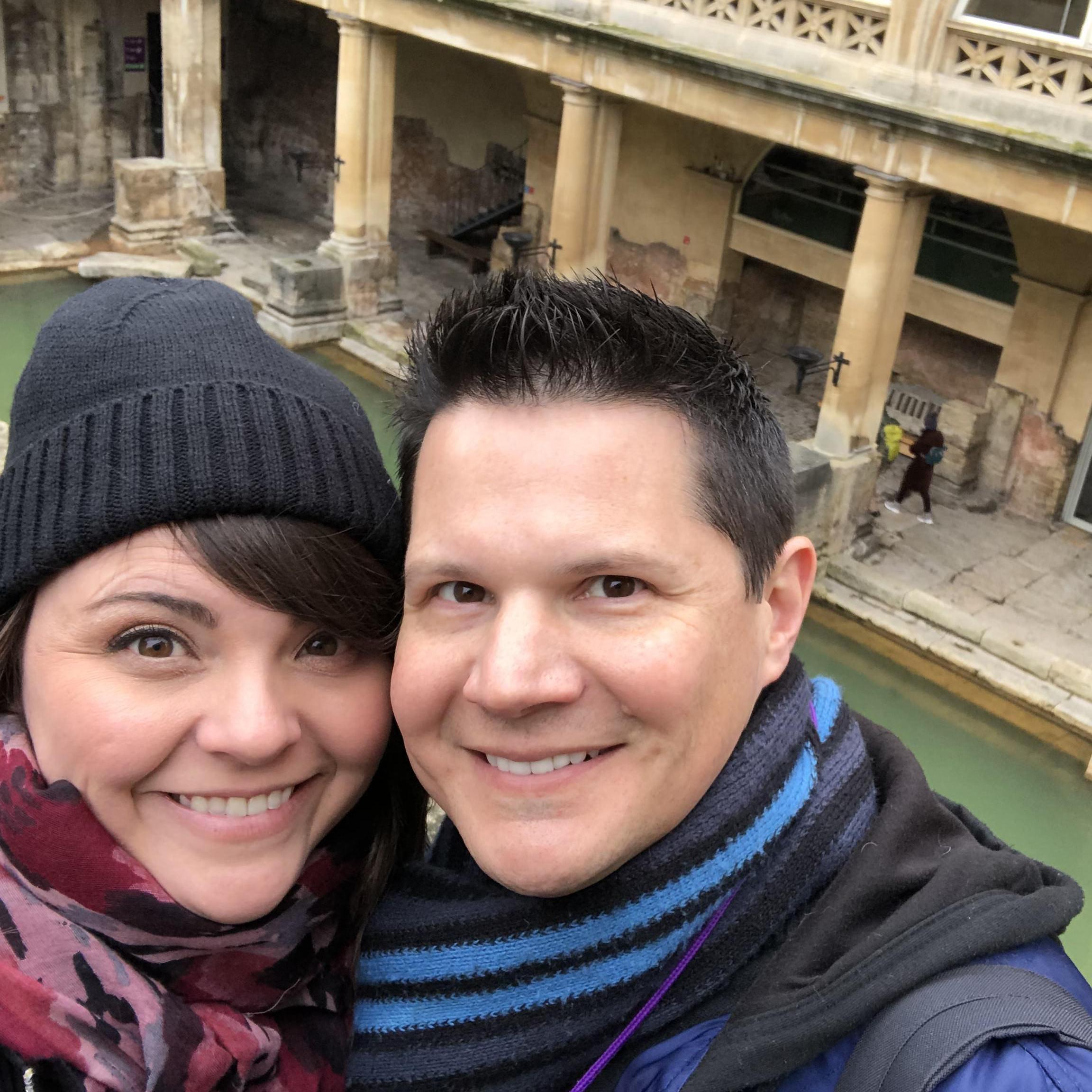 Bath, England at Roman Baths