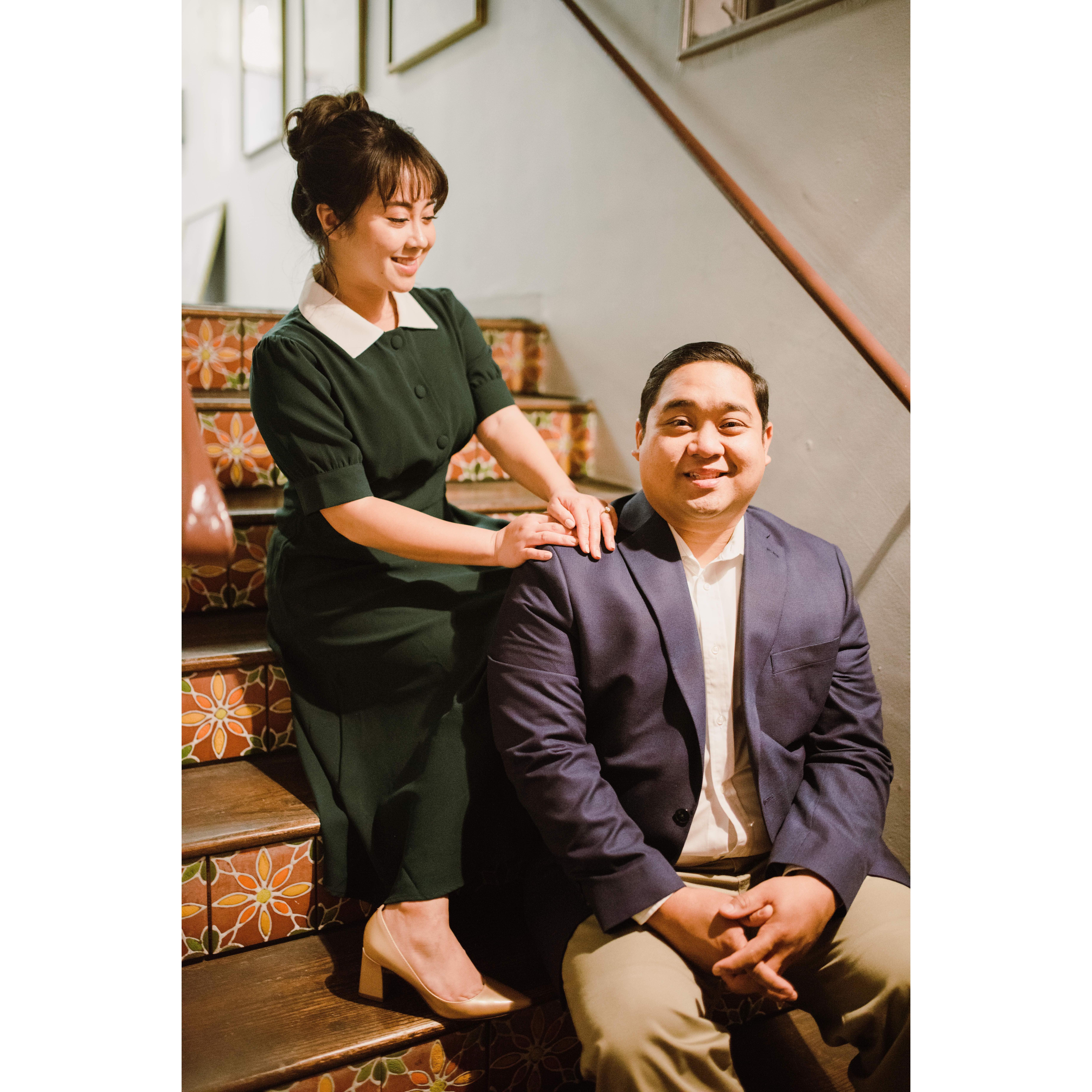 We couldn't make it to this site in time for golden hour, but there's nothing Sarah Cecilia Photography can't work with.