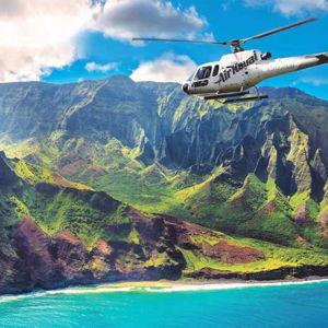 Kauai cliffs doors off helicopter Tour