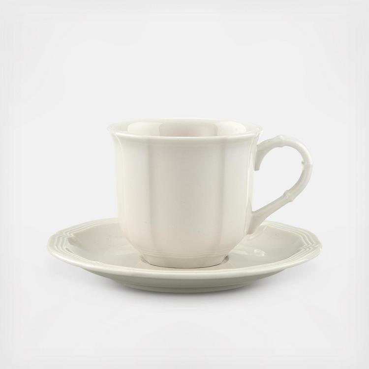 Le Creuset, Cappuccino Cup & Saucer, Set of 2 - Zola