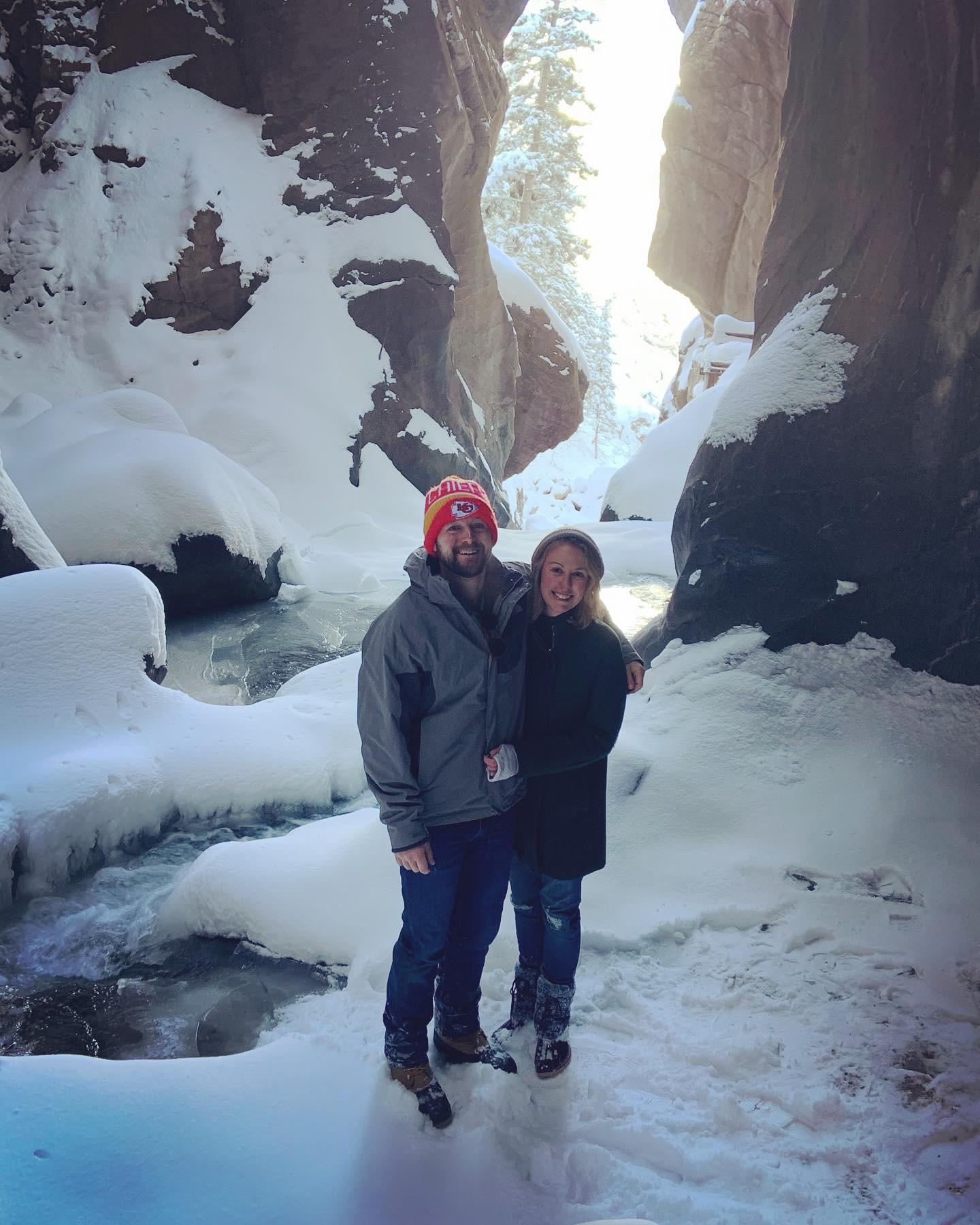 Hiking in Ouray, CO