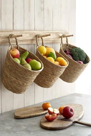 Set of 3 Hanging Vegetable Baskets