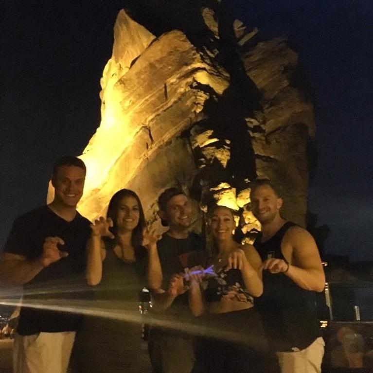 Flume Concert at Red Rocks Amphitheater with friends