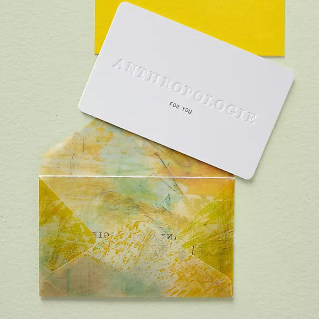 Anthropologie Gift Card