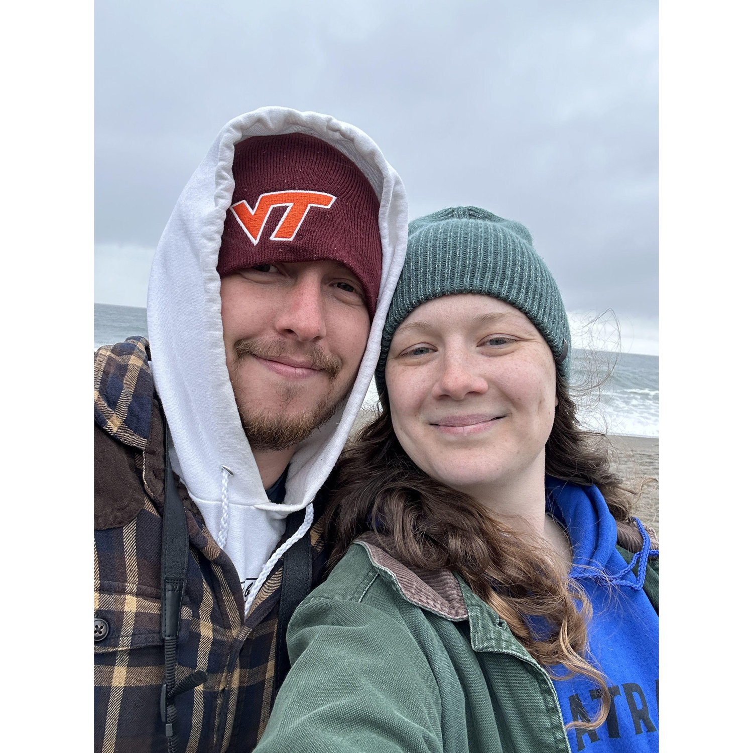 We love visiting the beach in California! This photo is from a trip we took to Bodega Bay.