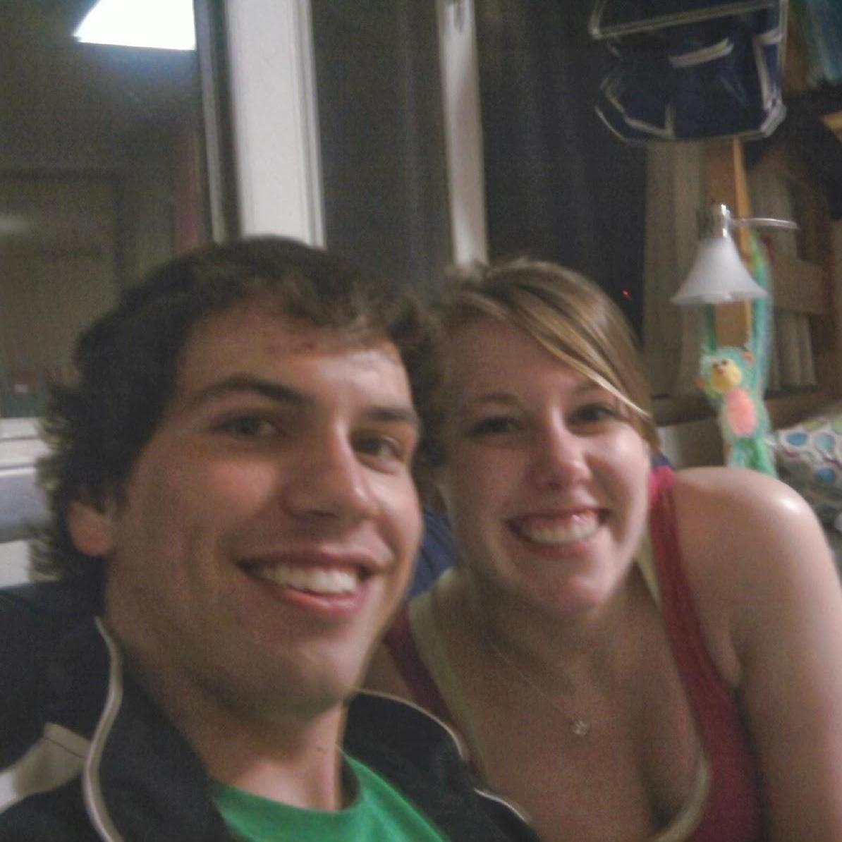 Our first picture together :D