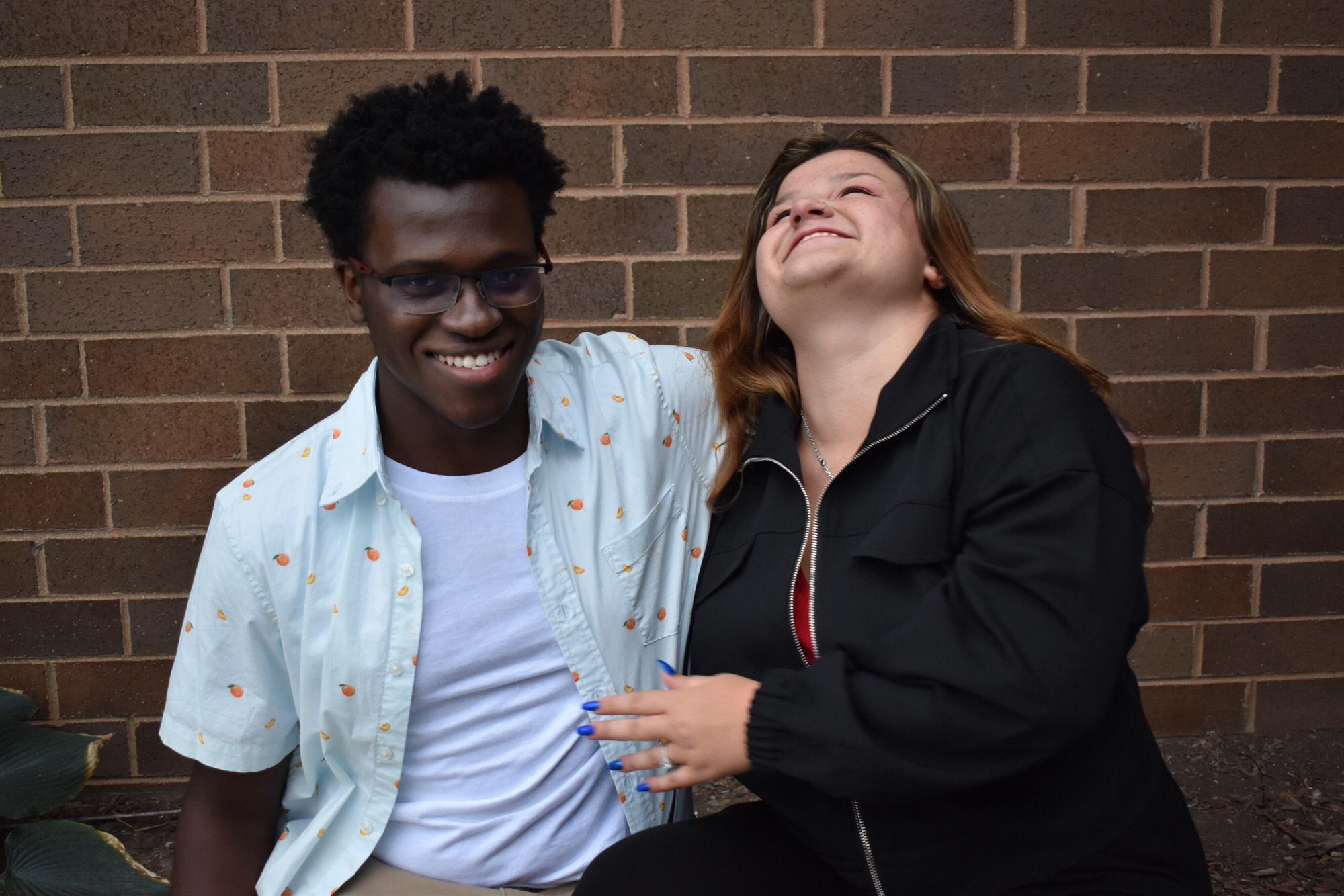 I love how he makes me laugh.
