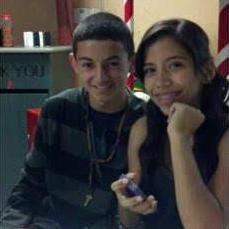 One of our first pictures together! Fun Fact this was Maliks 15th birthday!