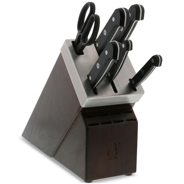 Zwilling Gourmet Self-Sharpening 7-Pc. Knife Block Set