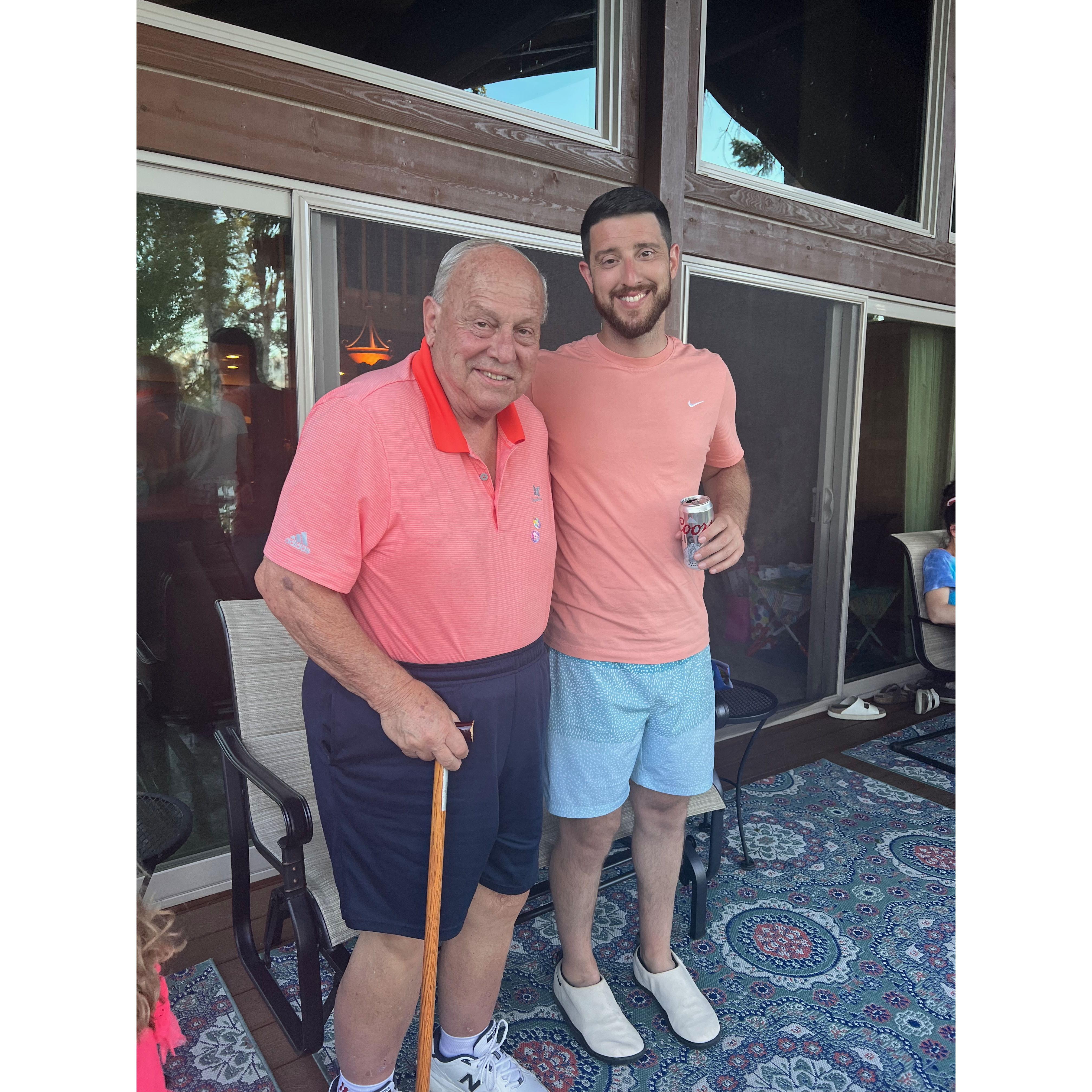Tommy & Granpa Naccarato