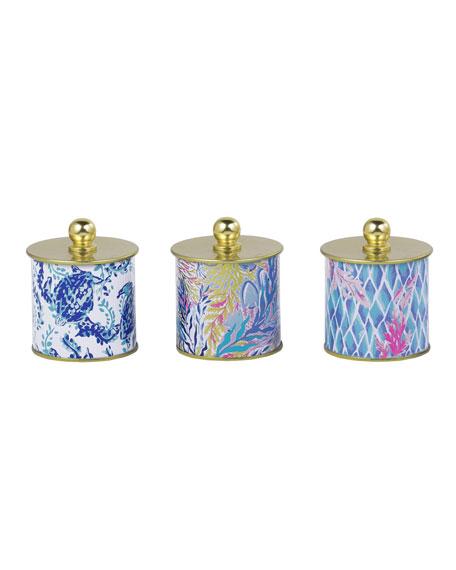 Lilly PulitzerKaleidoscope Coral Votive Candle Set