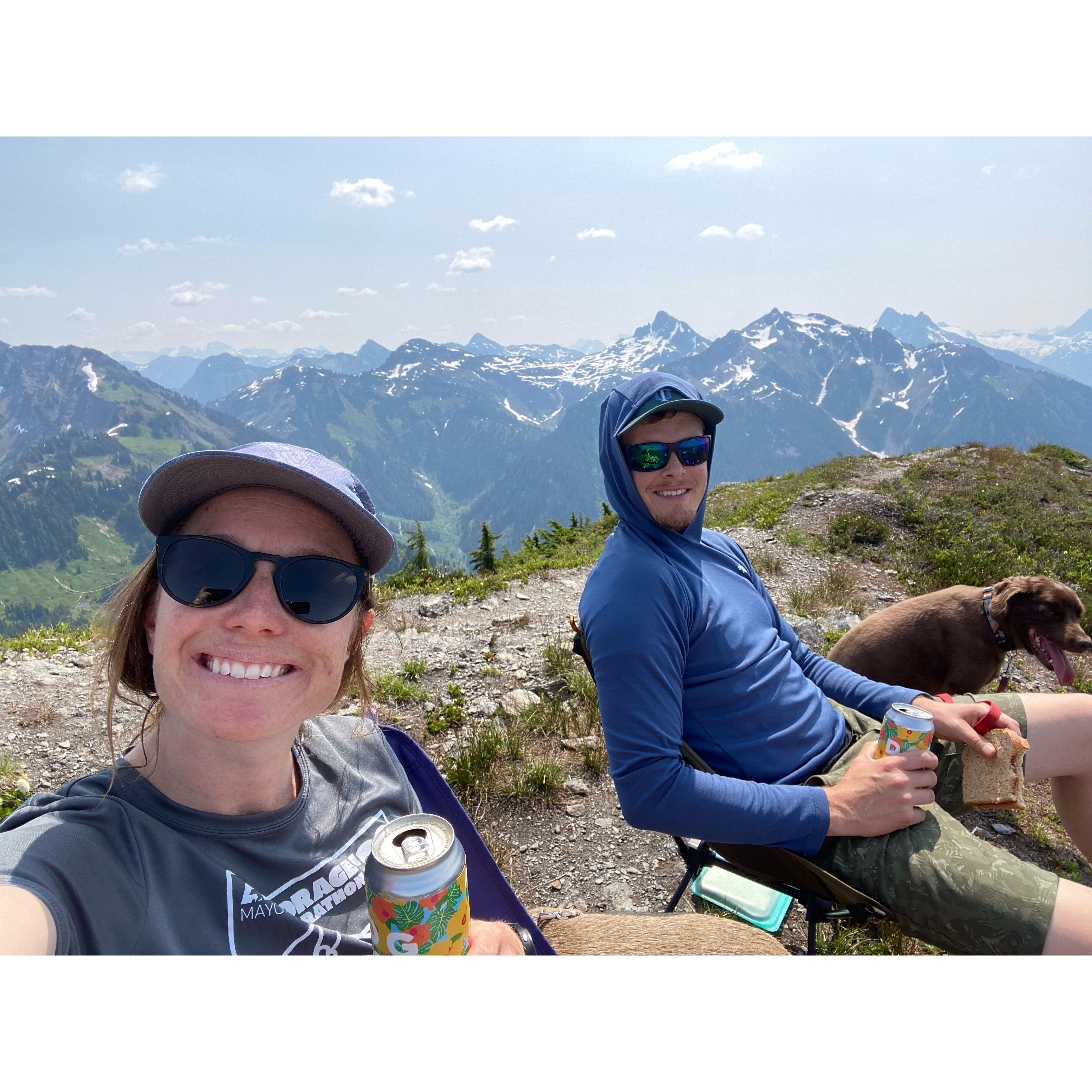 Pilsners on Yellow Astor Butte