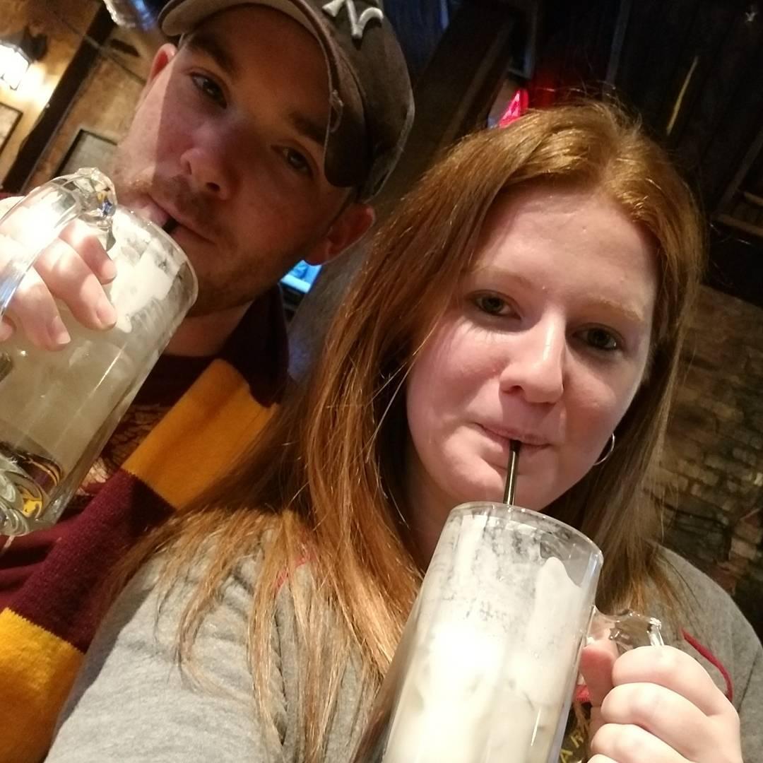 Butter Beer from our first Harry Potter themed bar in DC!