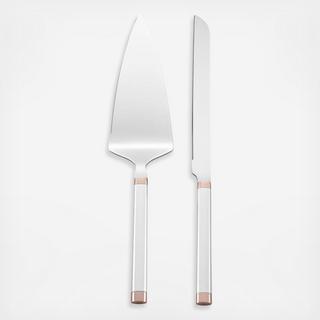 Rosy Glow 2-Piece Dessert Set