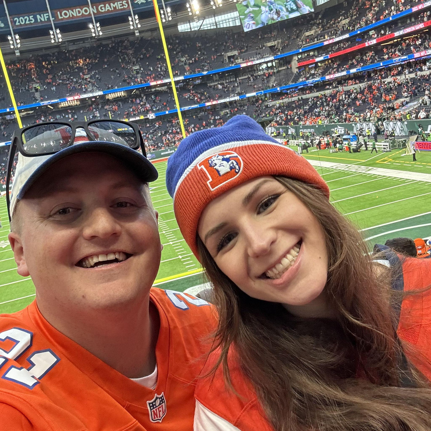 Broncos game in London, 2025