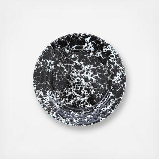 Splatter Flat Salad Plate, Set of 4
