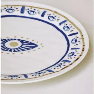 Evil Eye Dessert plate
