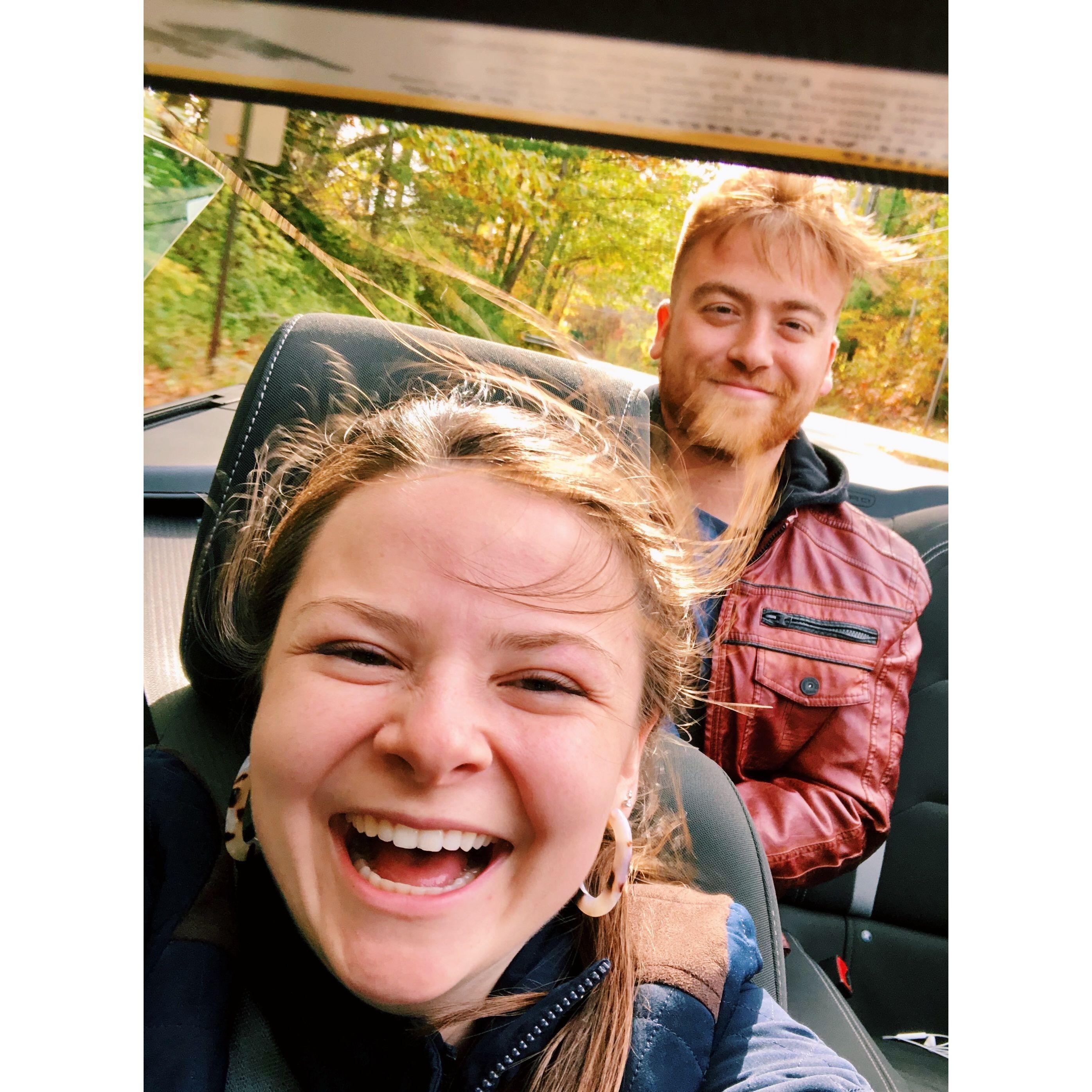 Fall foliage in Maine