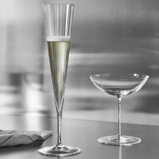 Geometry Champagne Glass, Set of 2