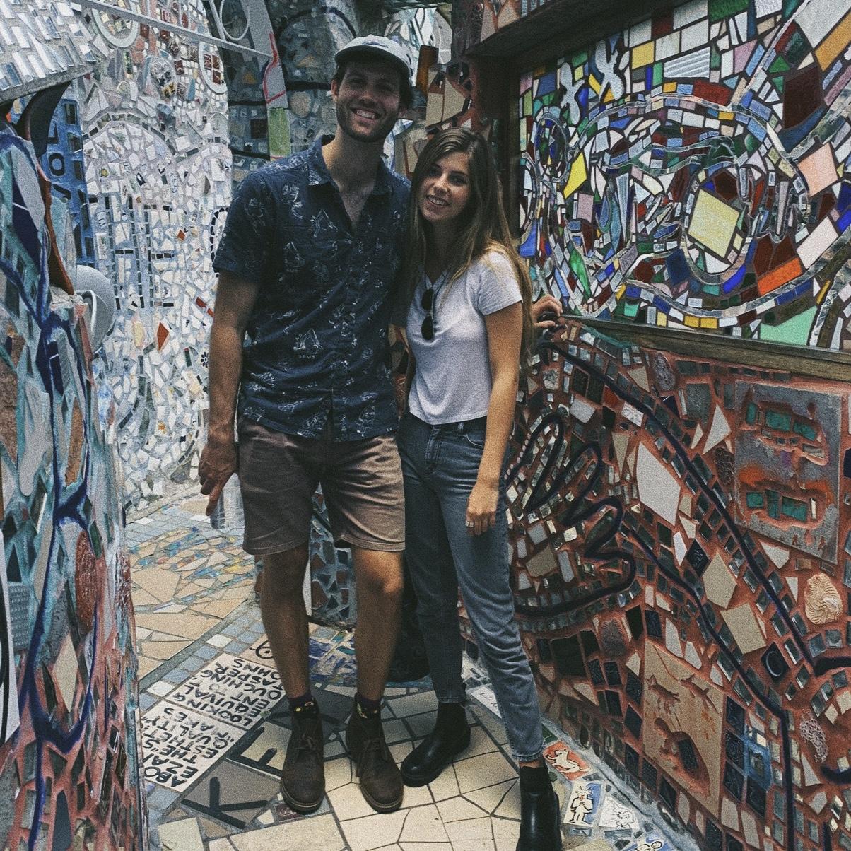 Visiting the Magic Gardens.
◦Philadelphia, Pennsylvania - July 2019◦