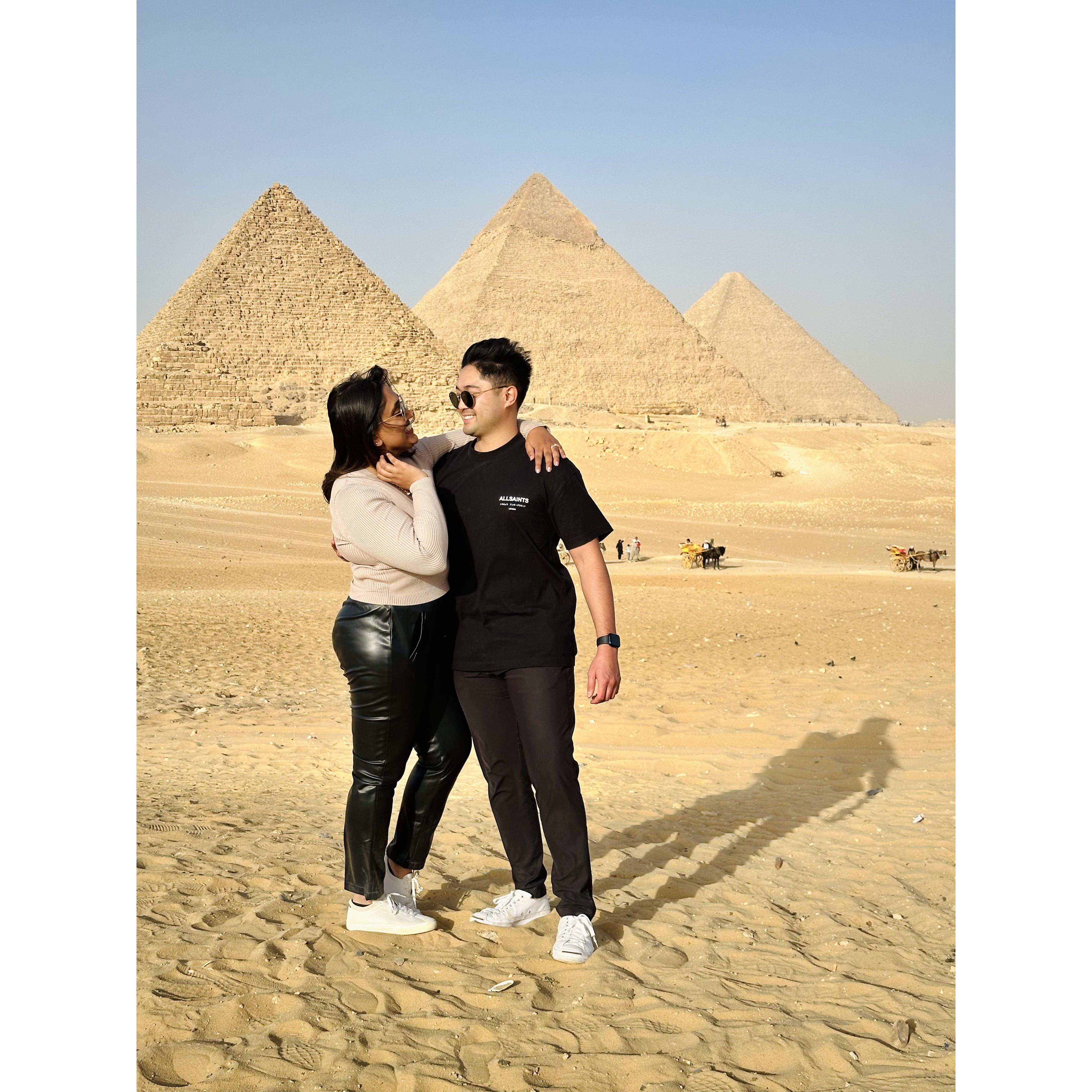 Pyramids of Giza!