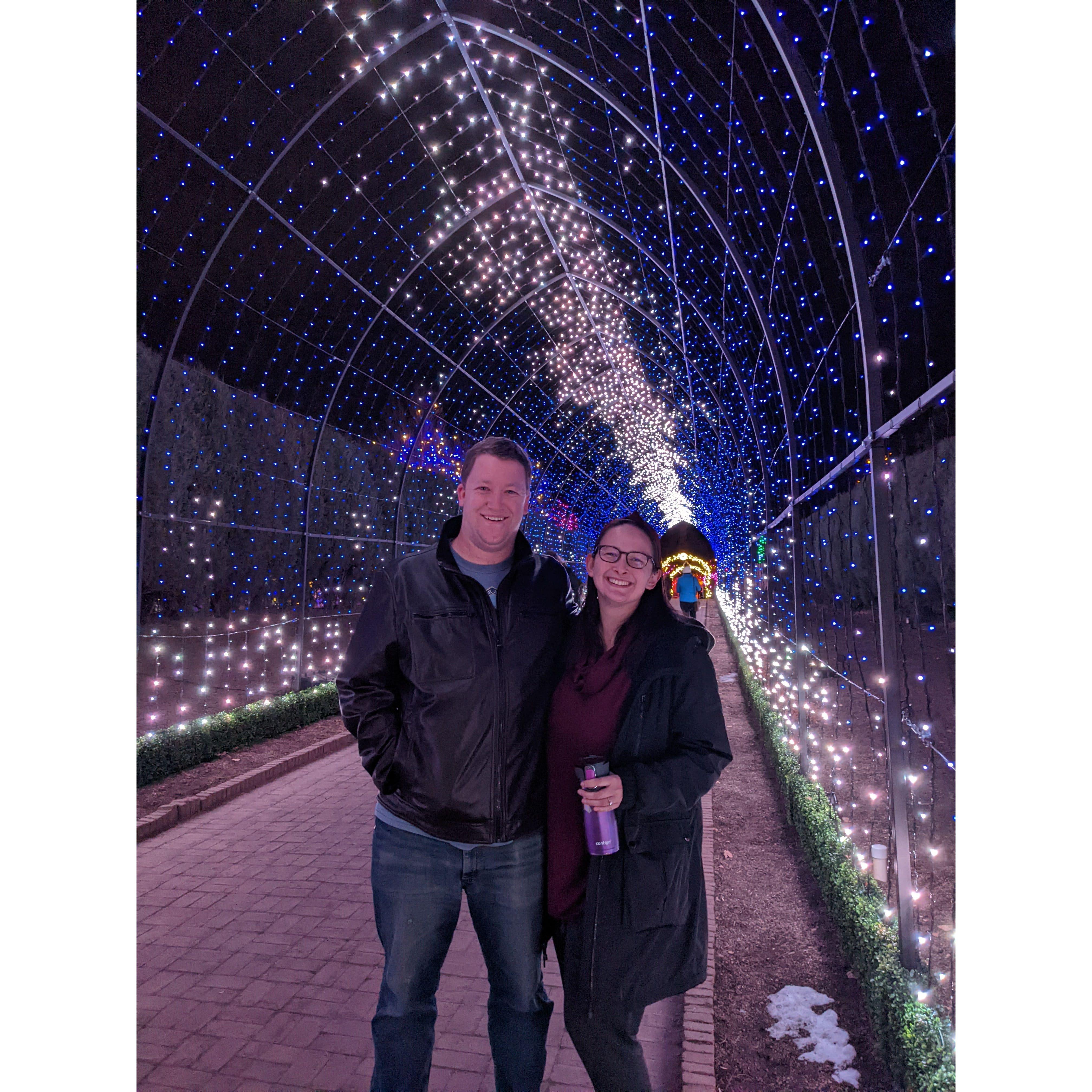 Denver Botanic Gardens' Holiday Lights