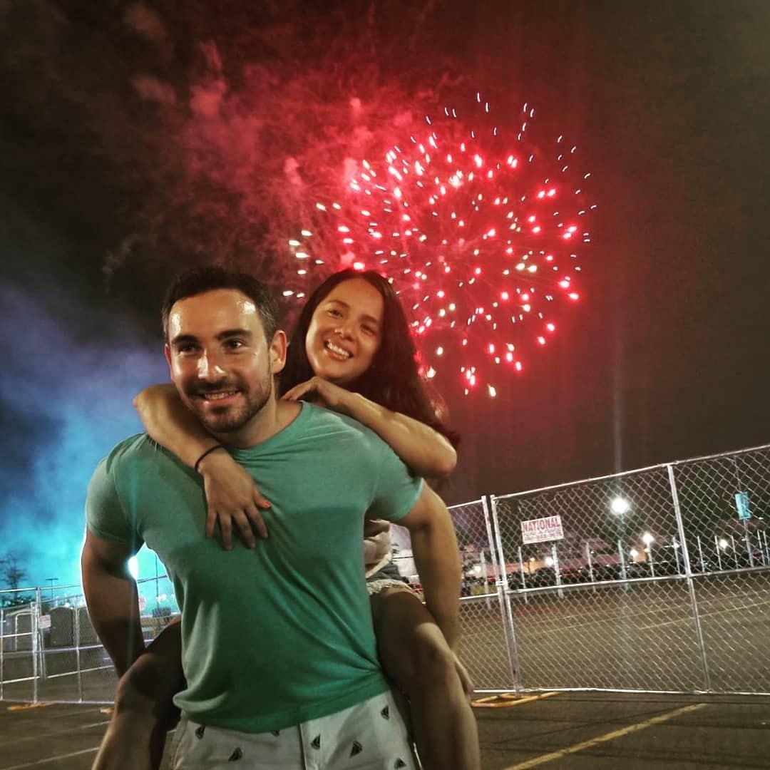 There is always fireworks when you are around