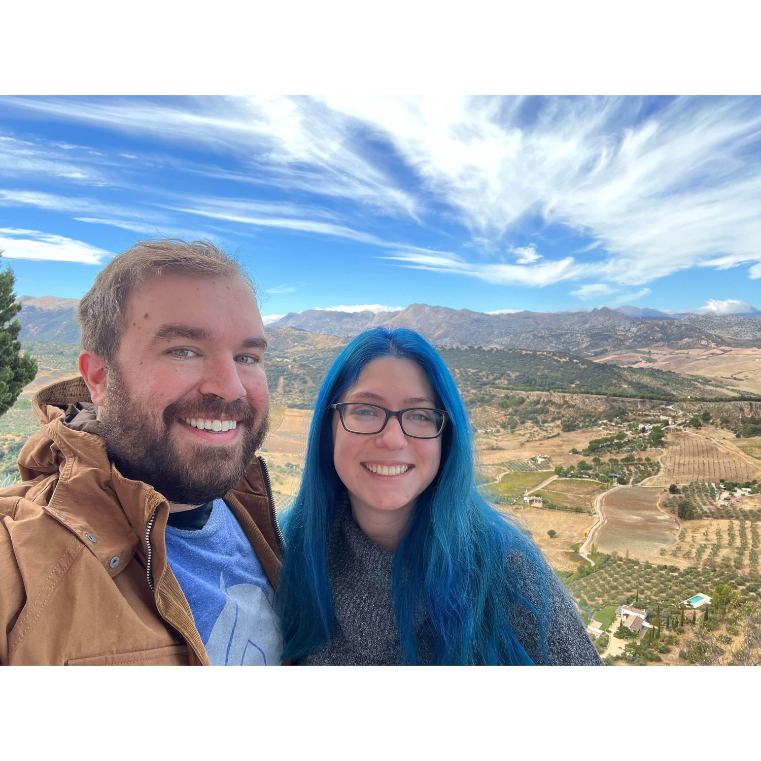 In Spain for Collin's brother Andrew's wedding