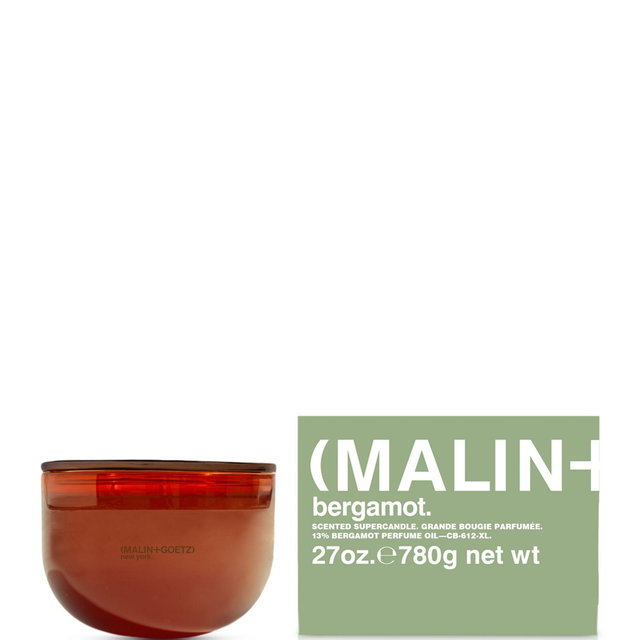 MALIN and GOETZ Bergamot Scented Super Candle Limited Edition 27 oz.
