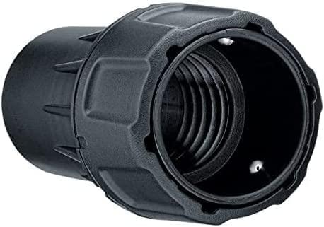 DWV9000 universal Quick Multi-Function Connector Fits Dust Extractors，vacuum hose, various DW tools & shrouds. Allows fits easy, durable connection between 1-1/4 In.