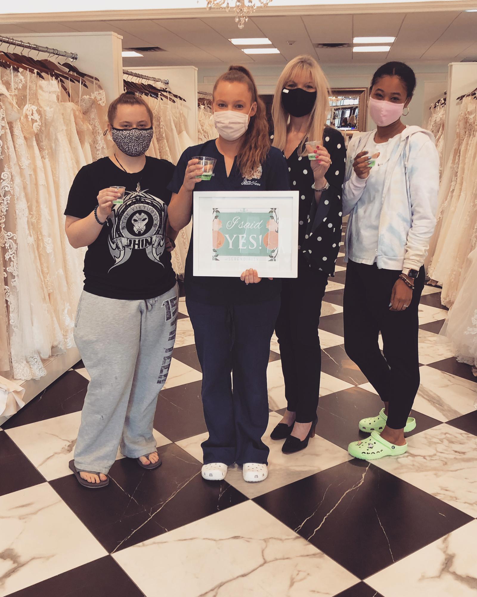 I said yes to the dress!