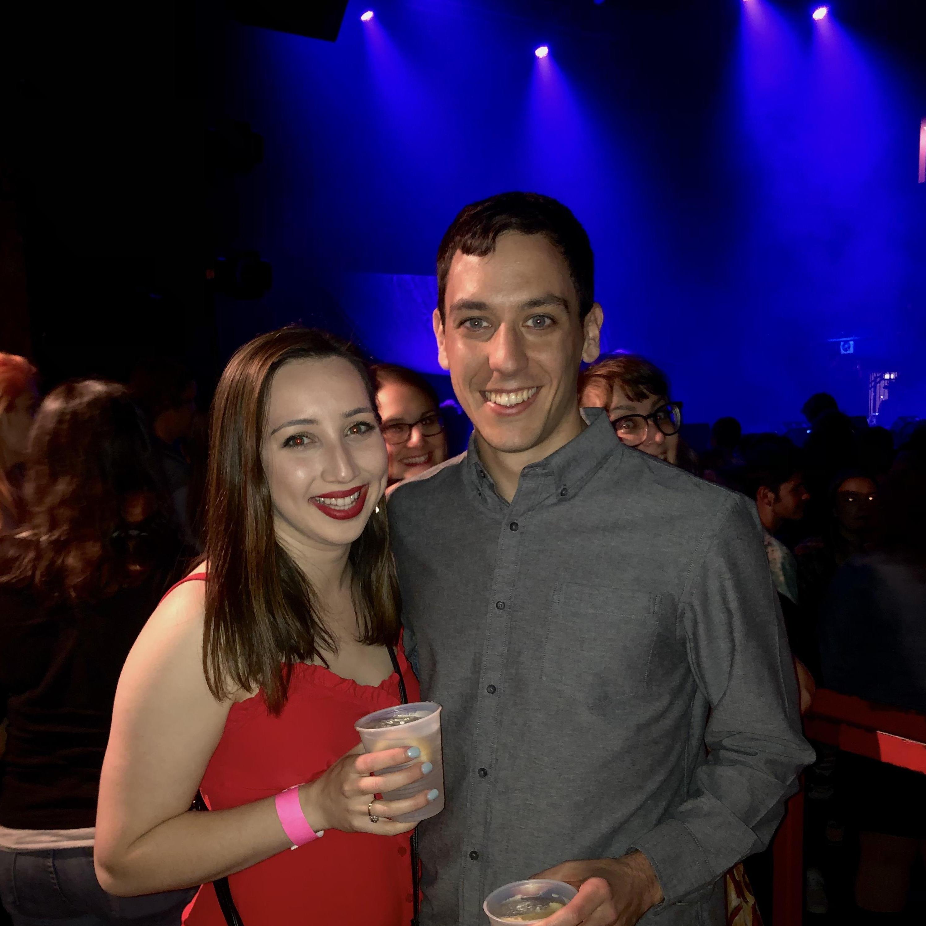 Lizzo Concert on Eva's Birthday. 
Boston, 2019.