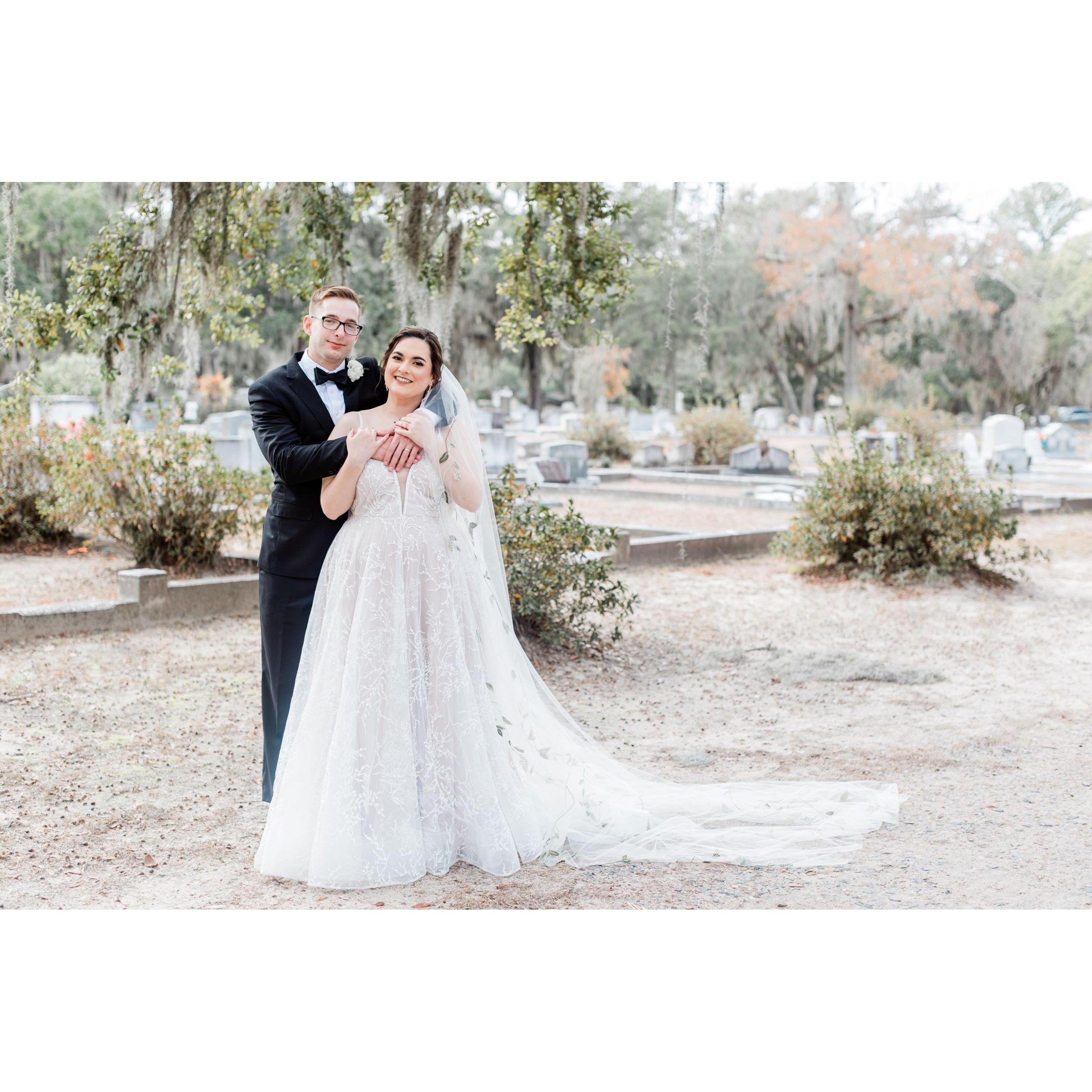 Having our marriage at Bonaventure Cemetery was the best decision