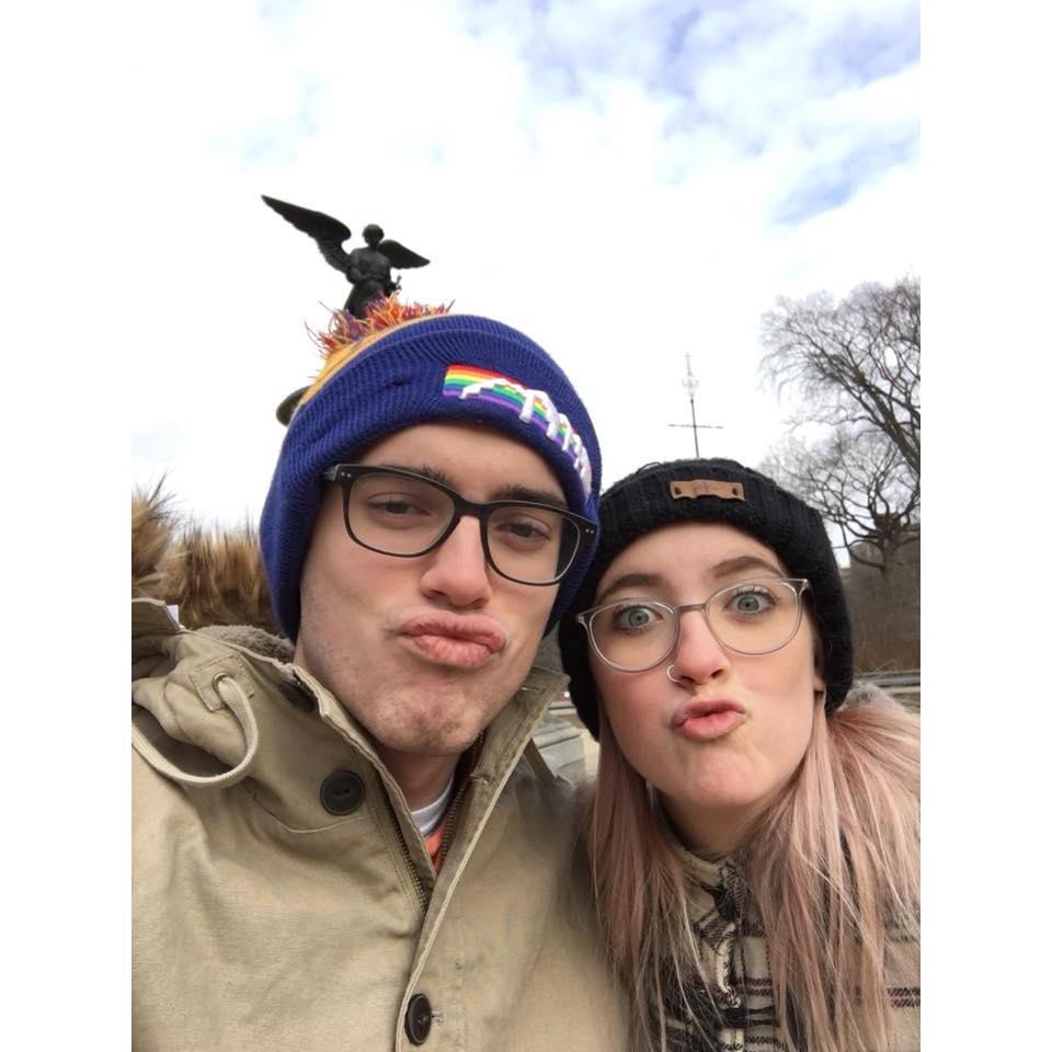 One year anniversary in NYC! Central Park!