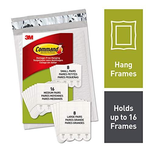 Command White Picture Hanging Strips, Indoor Use (PH211-32NA)