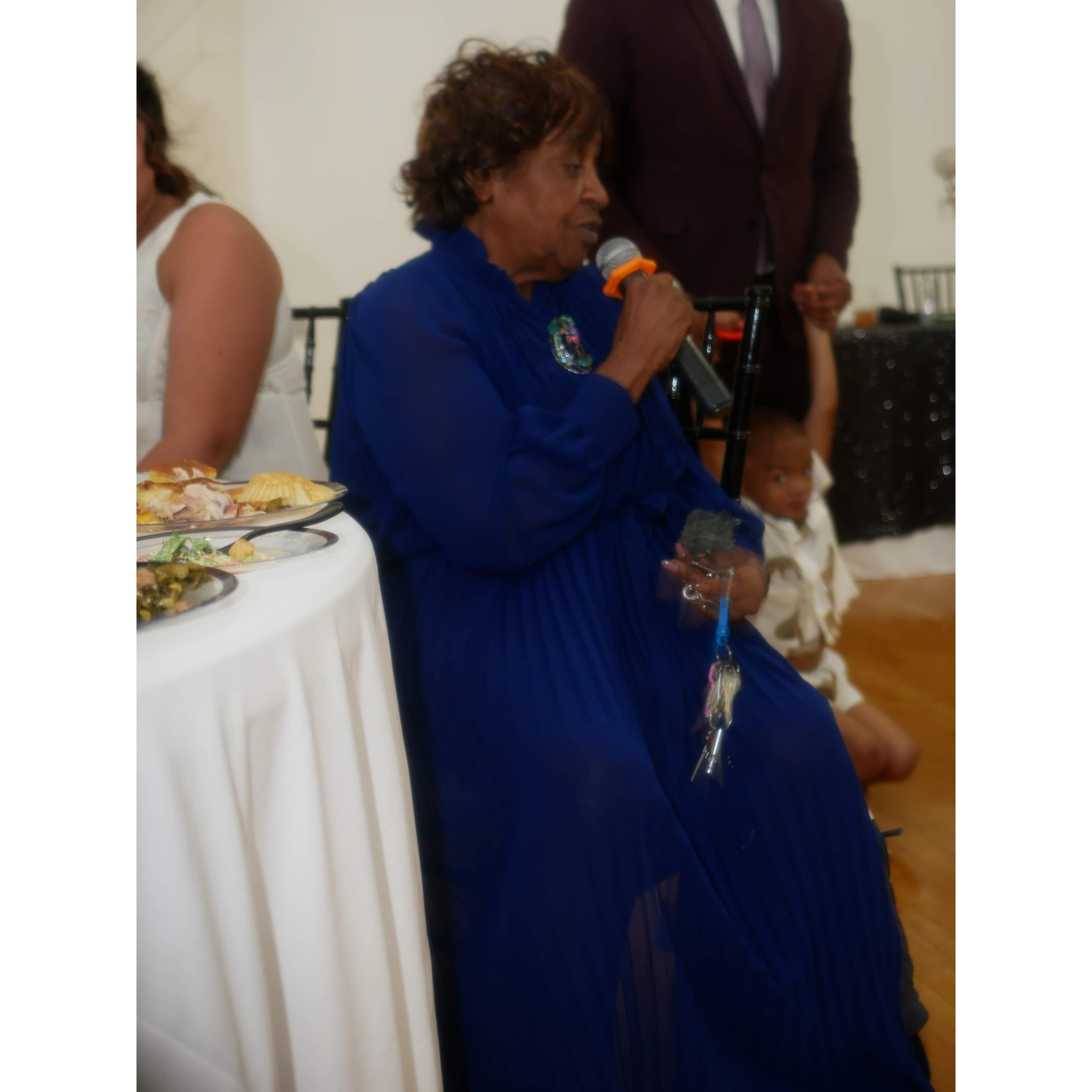 Our Engagement Party 07/03/2022: Speeches!