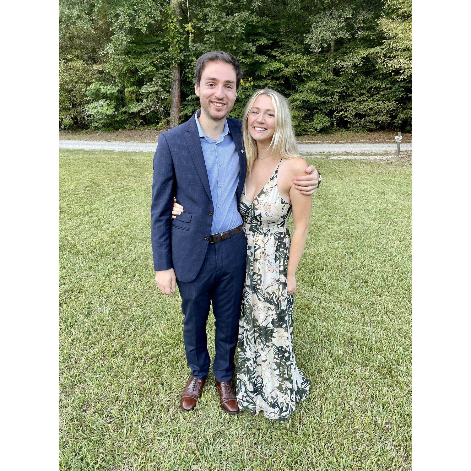 At Sarah and Trent Sanders' wedding at Camp Mikell!
