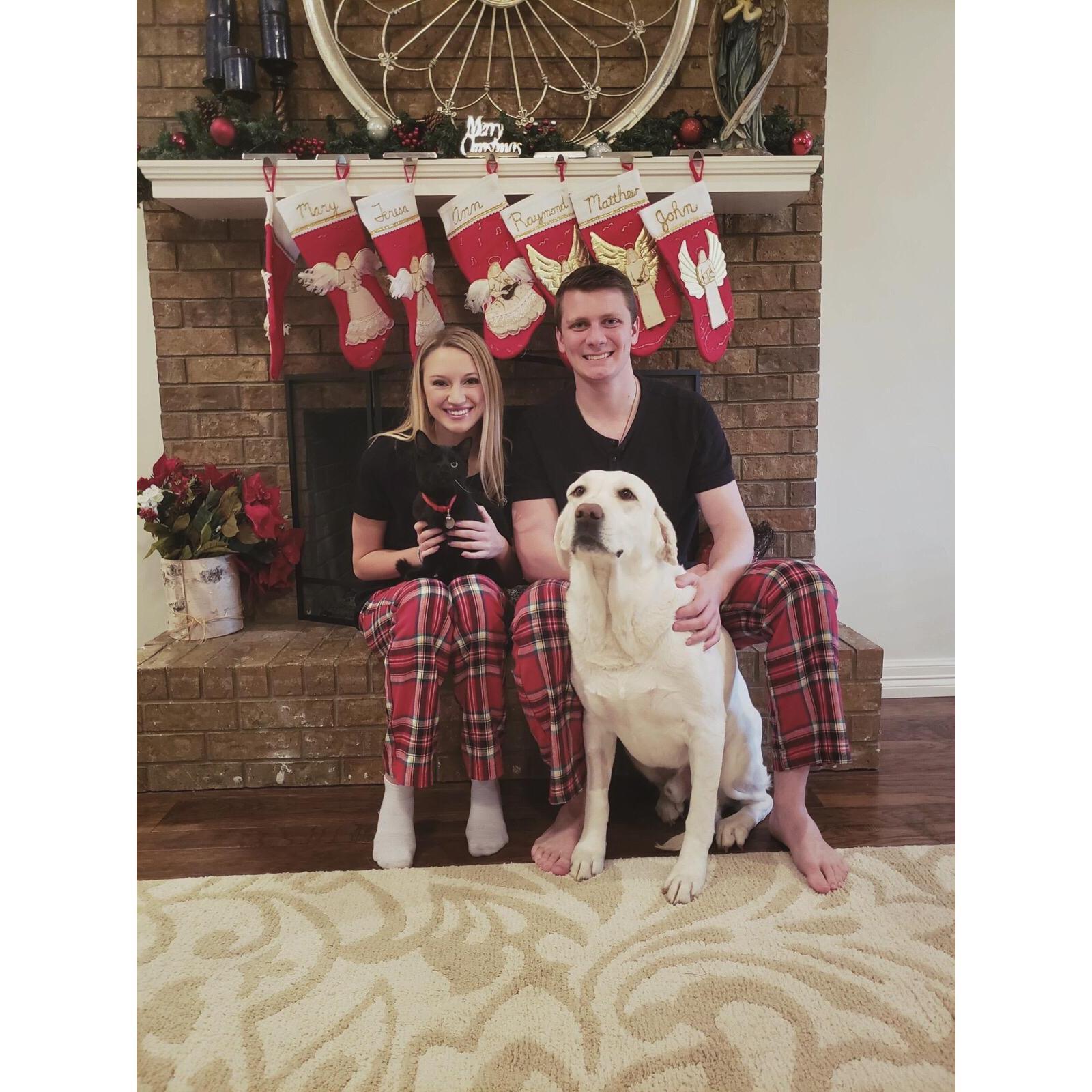 Christmas 2018 (before we got Luna)