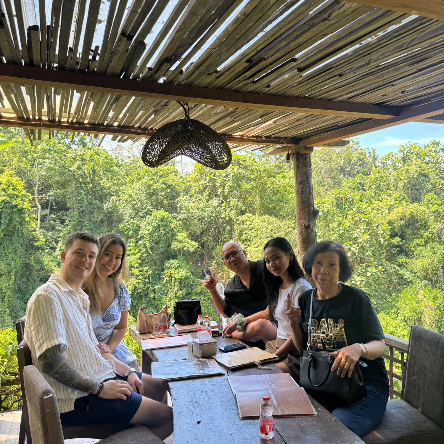 Lunch with Rika’s family