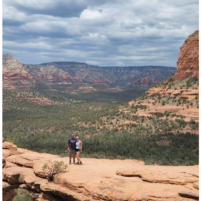 Our love is bigger than the Red Rocks of Sedona