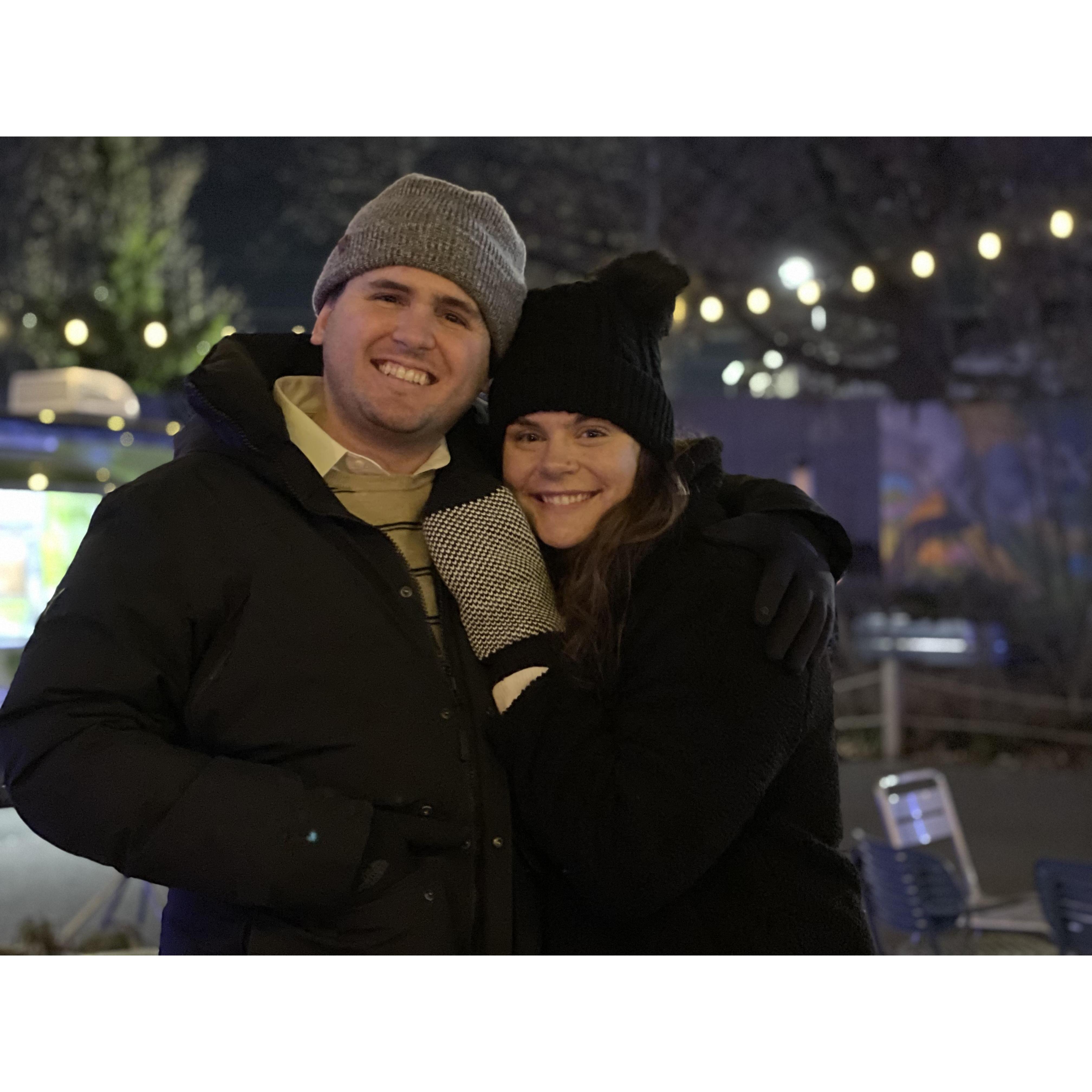 Philadelphia Zoo Light Show with a few of our favorites, Mere and Claudia. December 2021.