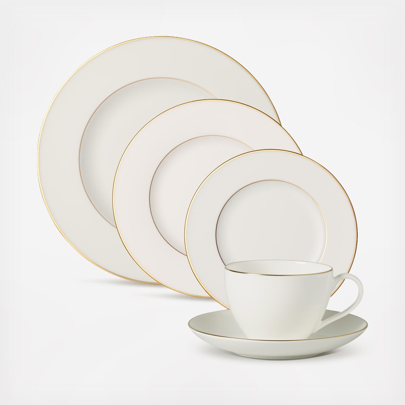 ピレロイボッホ　 アンムット　セレクトセット Villeroy & Boch, Anmut Gold 5-Piece Place Setting, Service for 1