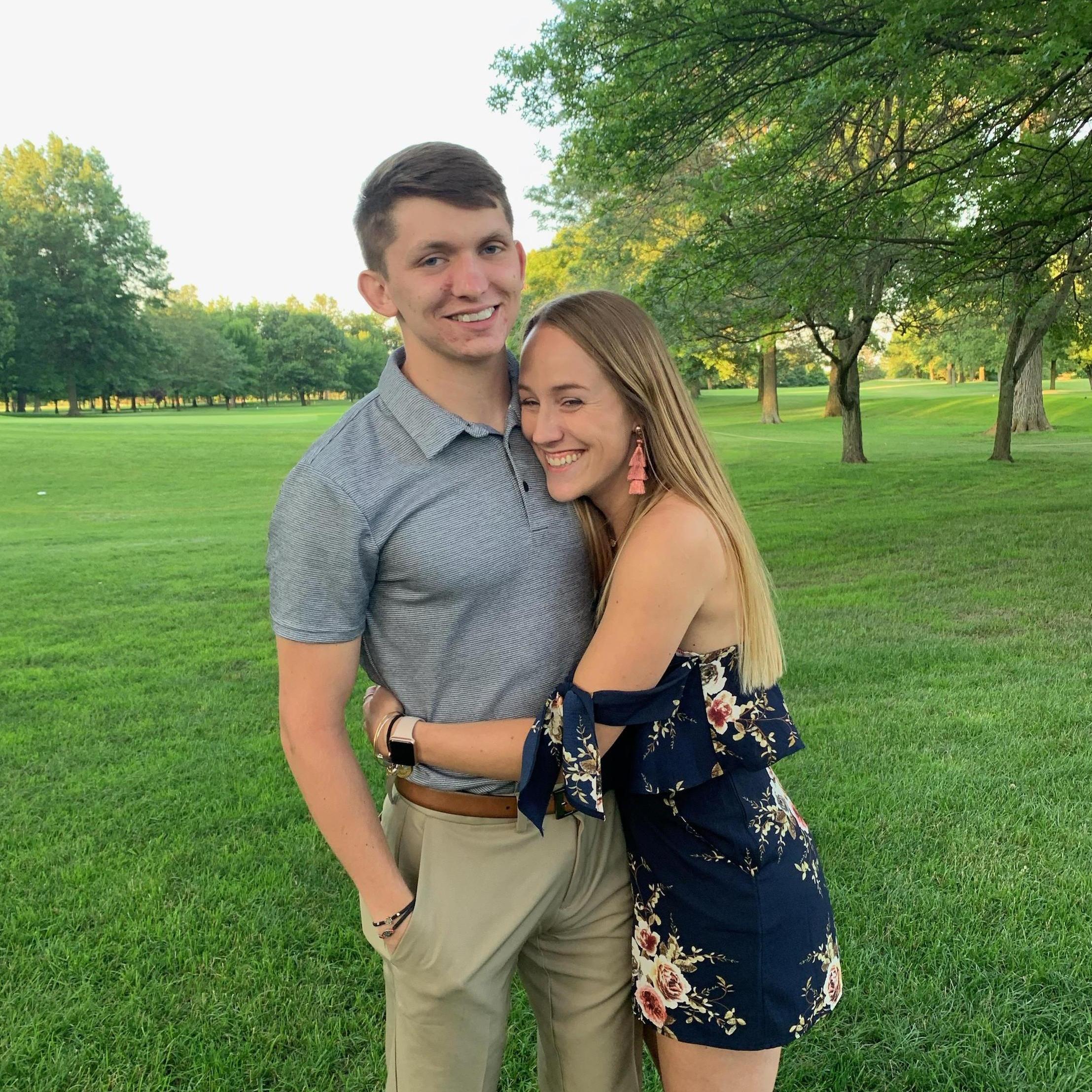 At my family reunion in June 2019! Austin got to meet all of Sam's extended family that weekend!
